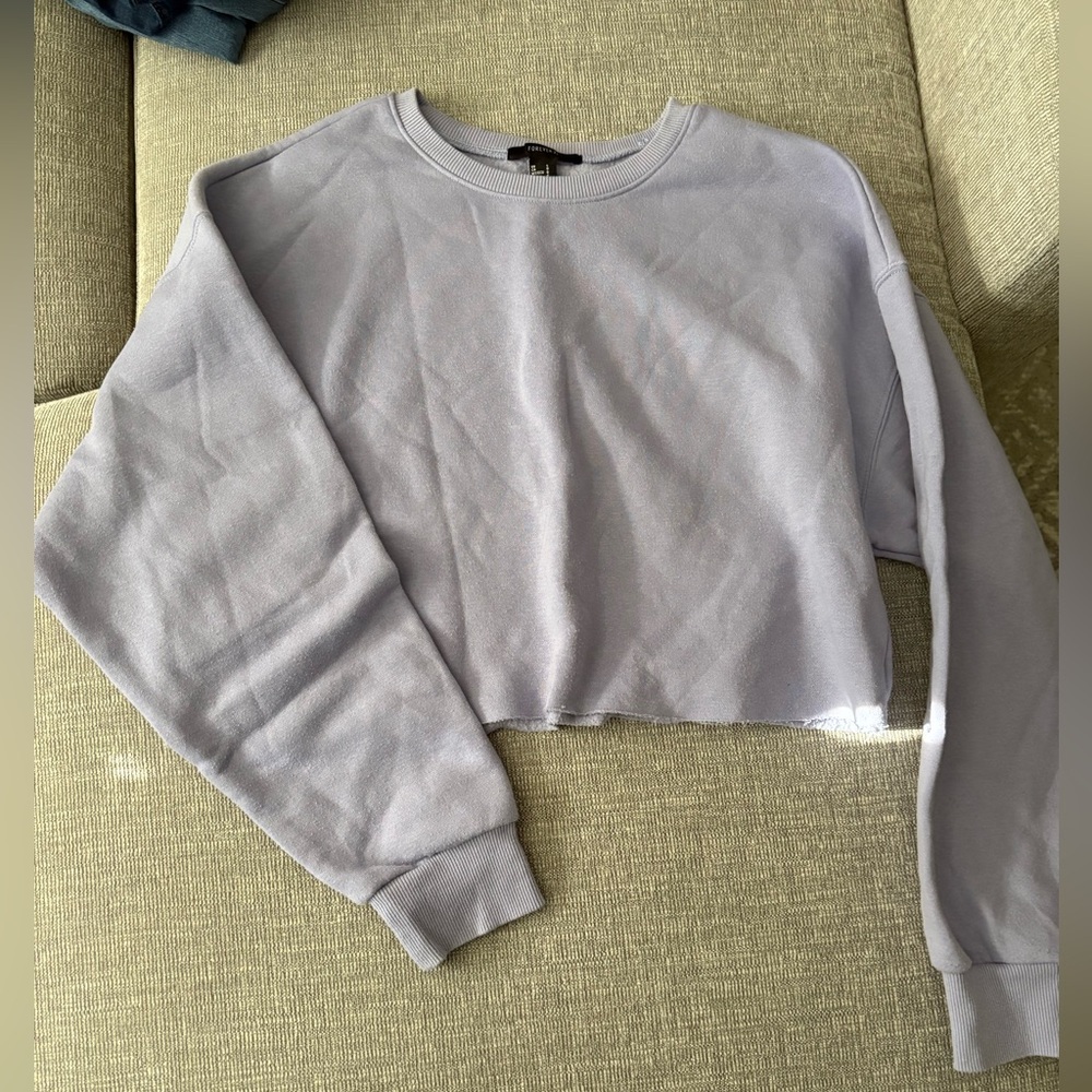 Forever 21 Cropped Sweatshirt